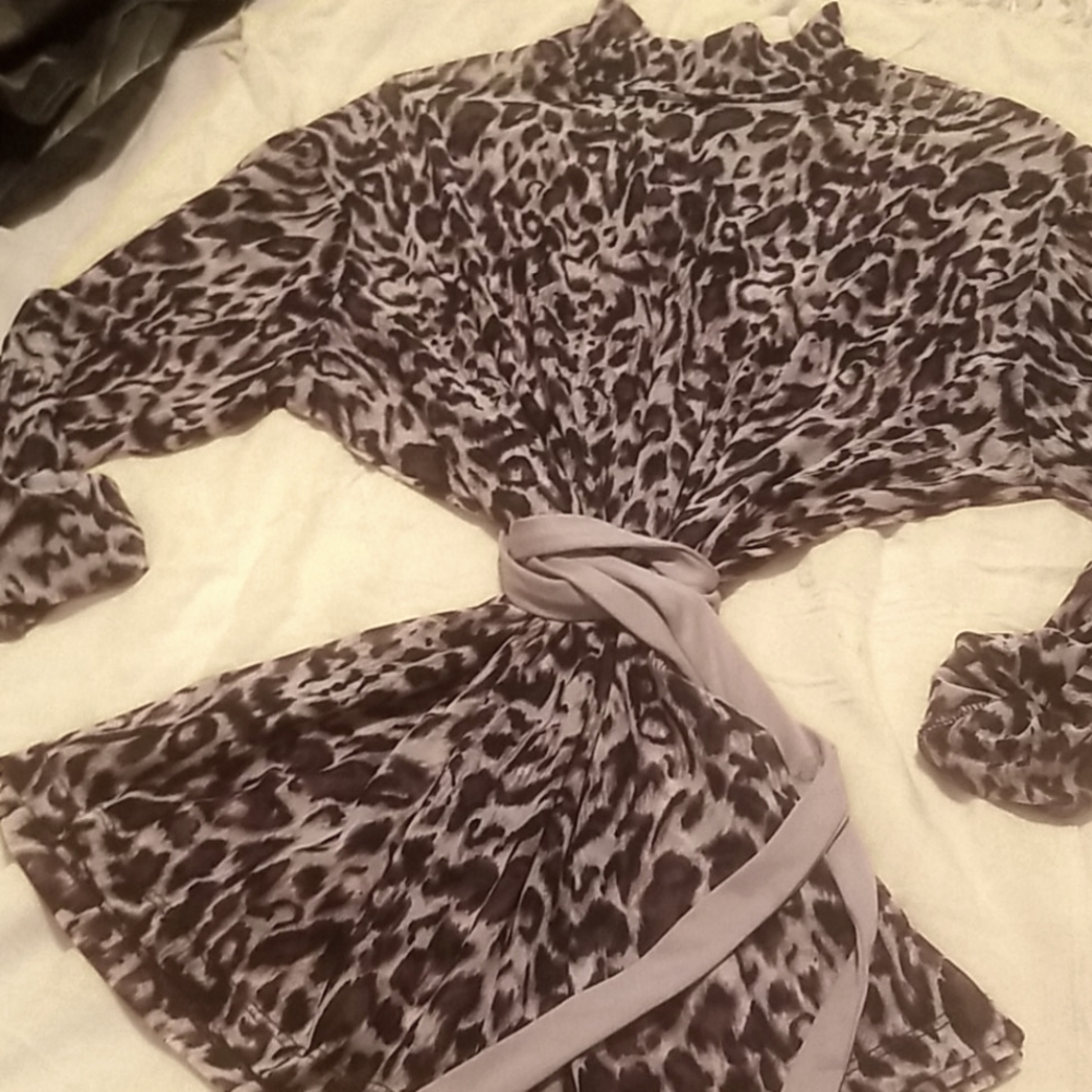 Leopard blouse